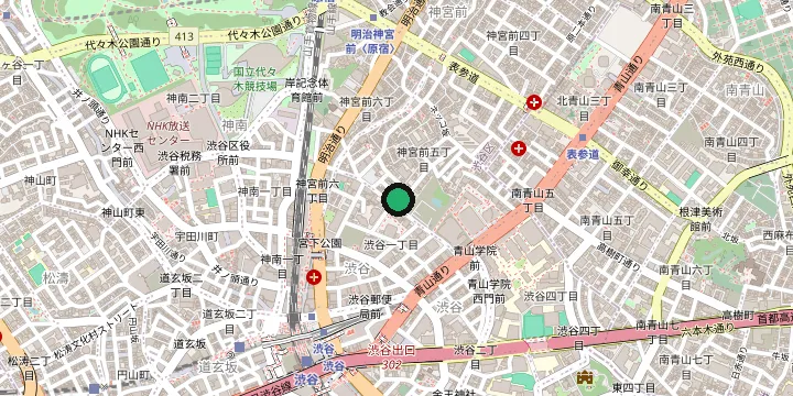 Carte du quartier de House of OMOTESANDO