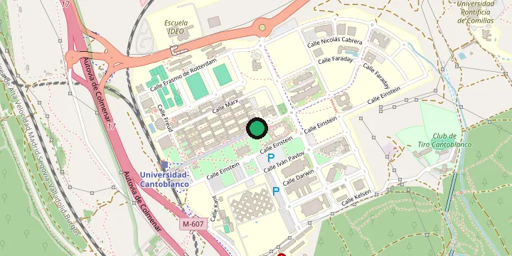 Mapa okolí místa Universidad Autónoma de Madrid
